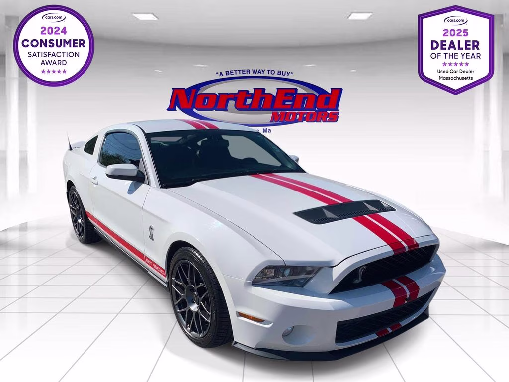 2011 Performance White Ford Mustang Shelby GT500 RWD Coupe
