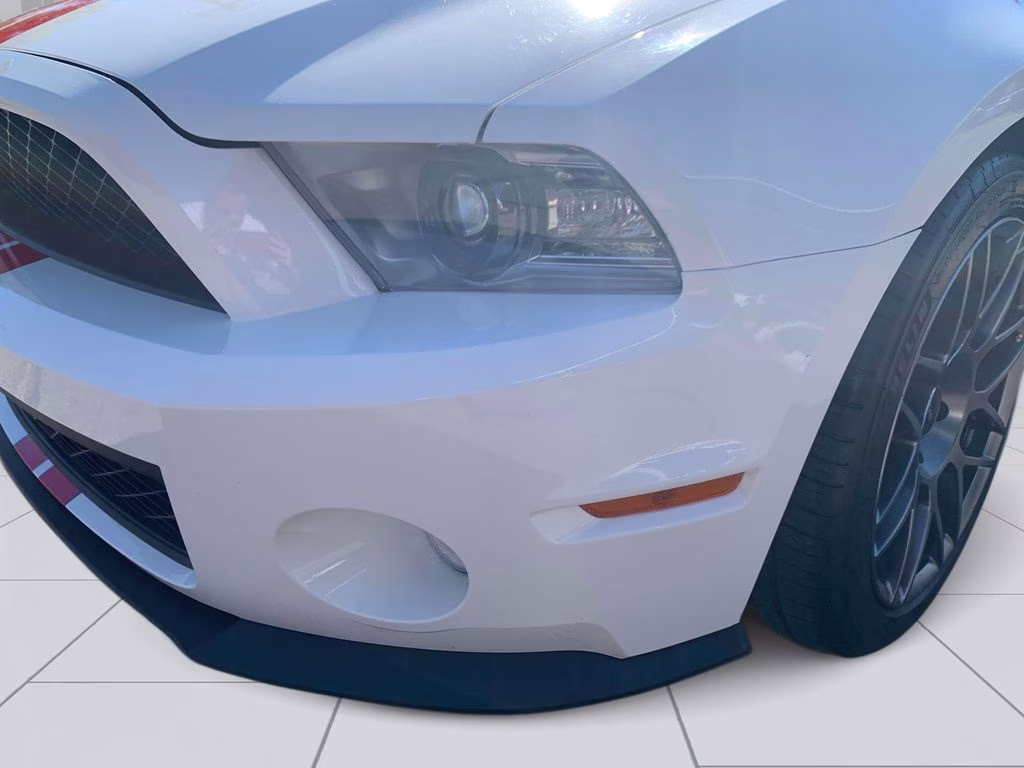 2011 Performance White Ford Mustang Shelby GT500 RWD Coupe