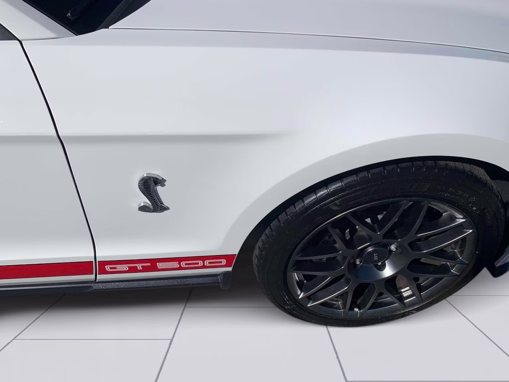 2011 Performance White Ford Mustang Shelby GT500 RWD Coupe