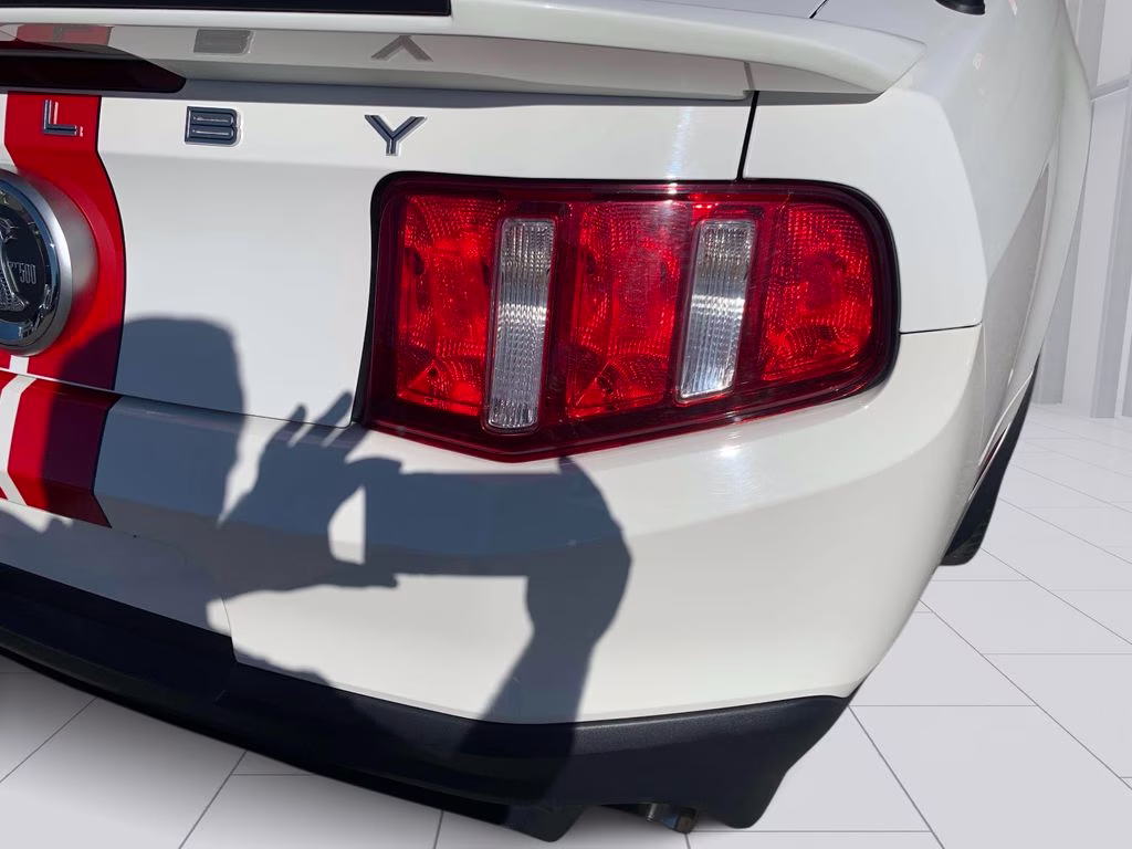 2011 Performance White Ford Mustang Shelby GT500 RWD Coupe