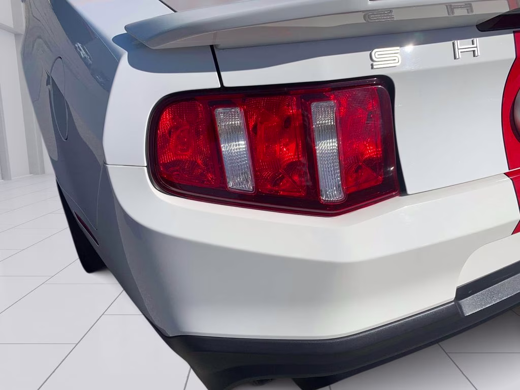 2011 Performance White Ford Mustang Shelby GT500 RWD Coupe