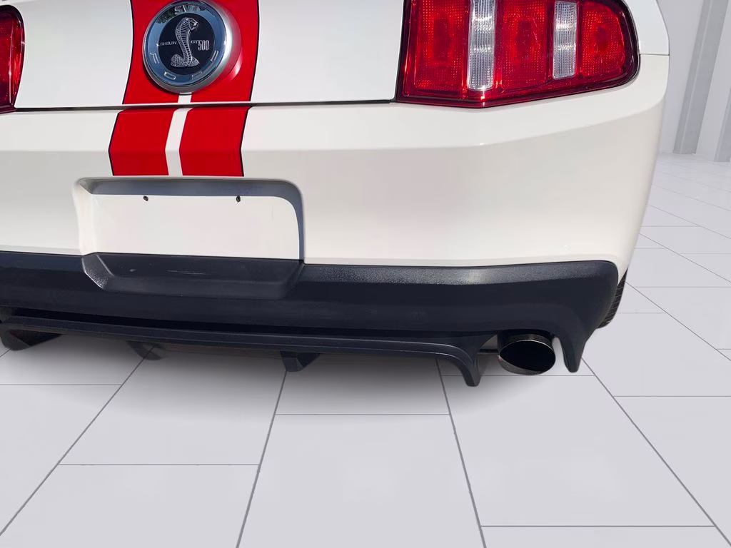 2011 Performance White Ford Mustang Shelby GT500 RWD Coupe
