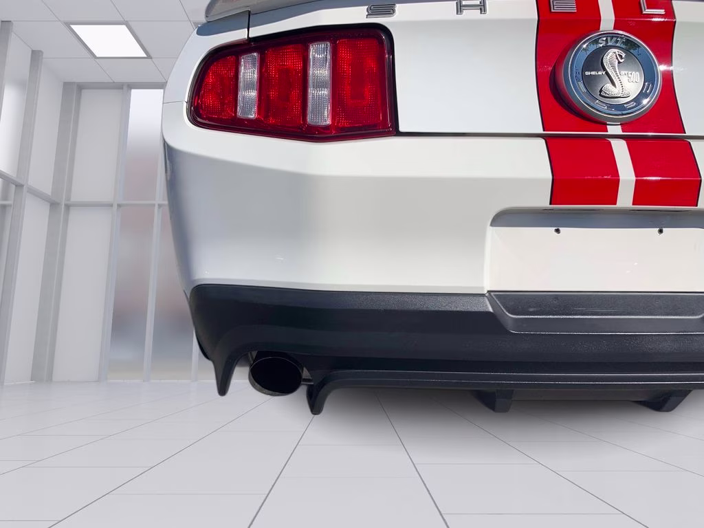 2011 Performance White Ford Mustang Shelby GT500 RWD Coupe