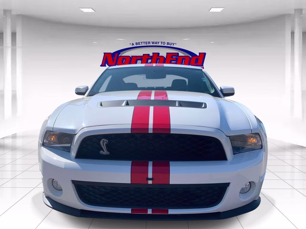 2011 Performance White Ford Mustang Shelby GT500 RWD Coupe