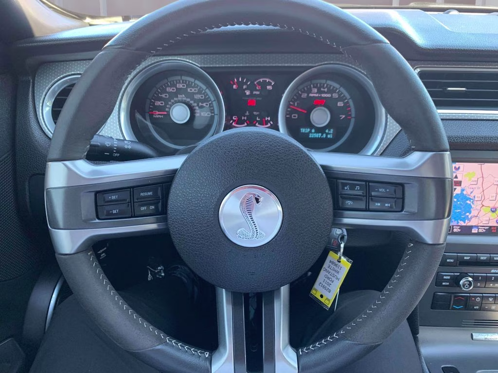2011 Performance White Ford Mustang Shelby GT500 RWD Coupe
