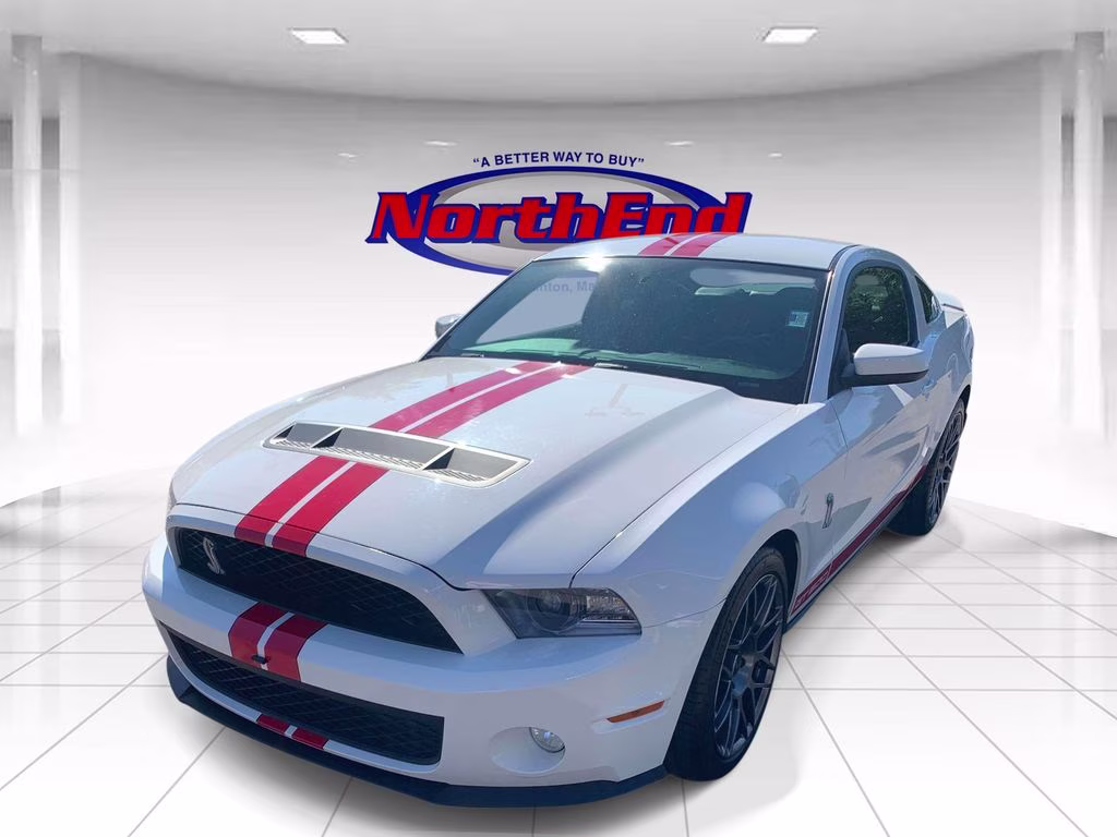 2011 Performance White Ford Mustang Shelby GT500 RWD Coupe