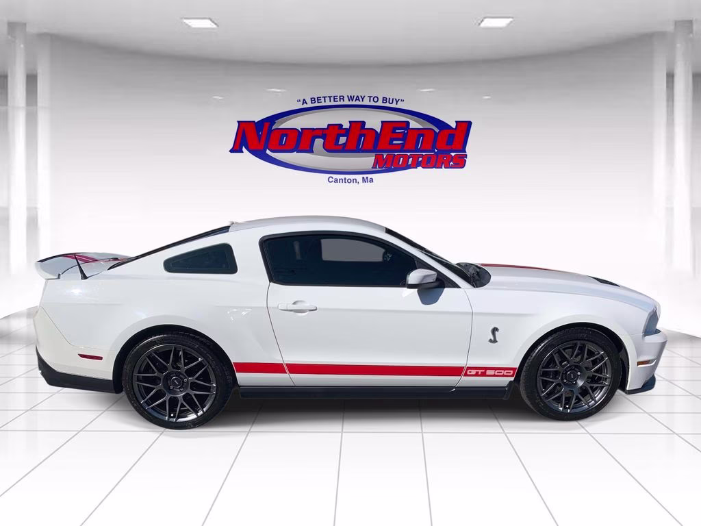 2011 Performance White Ford Mustang Shelby GT500 RWD Coupe