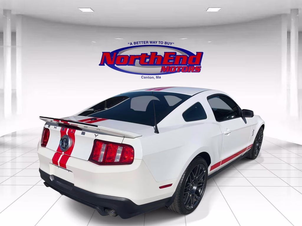 2011 Performance White Ford Mustang Shelby GT500 RWD Coupe