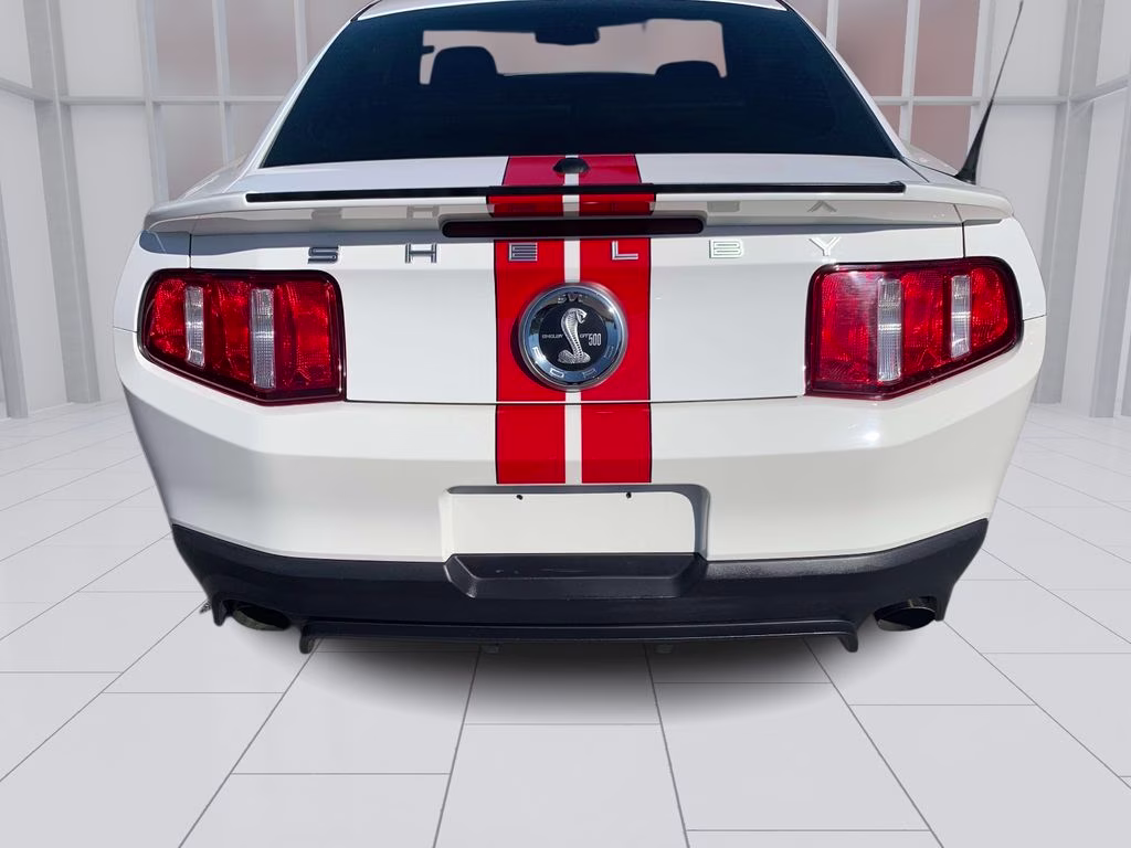 2011 Performance White Ford Mustang Shelby GT500 RWD Coupe