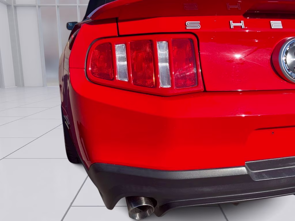2012 Race Red Ford Mustang Shelby GT500 RWD Convertible
