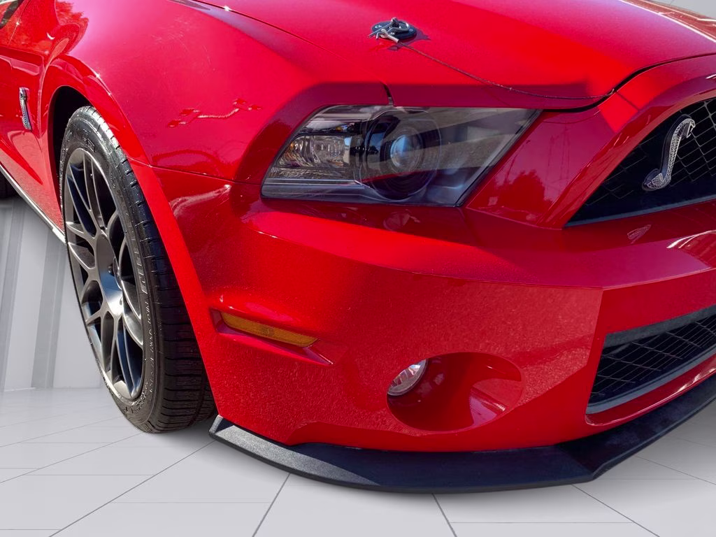 2012 Race Red Ford Mustang Shelby GT500 RWD Convertible