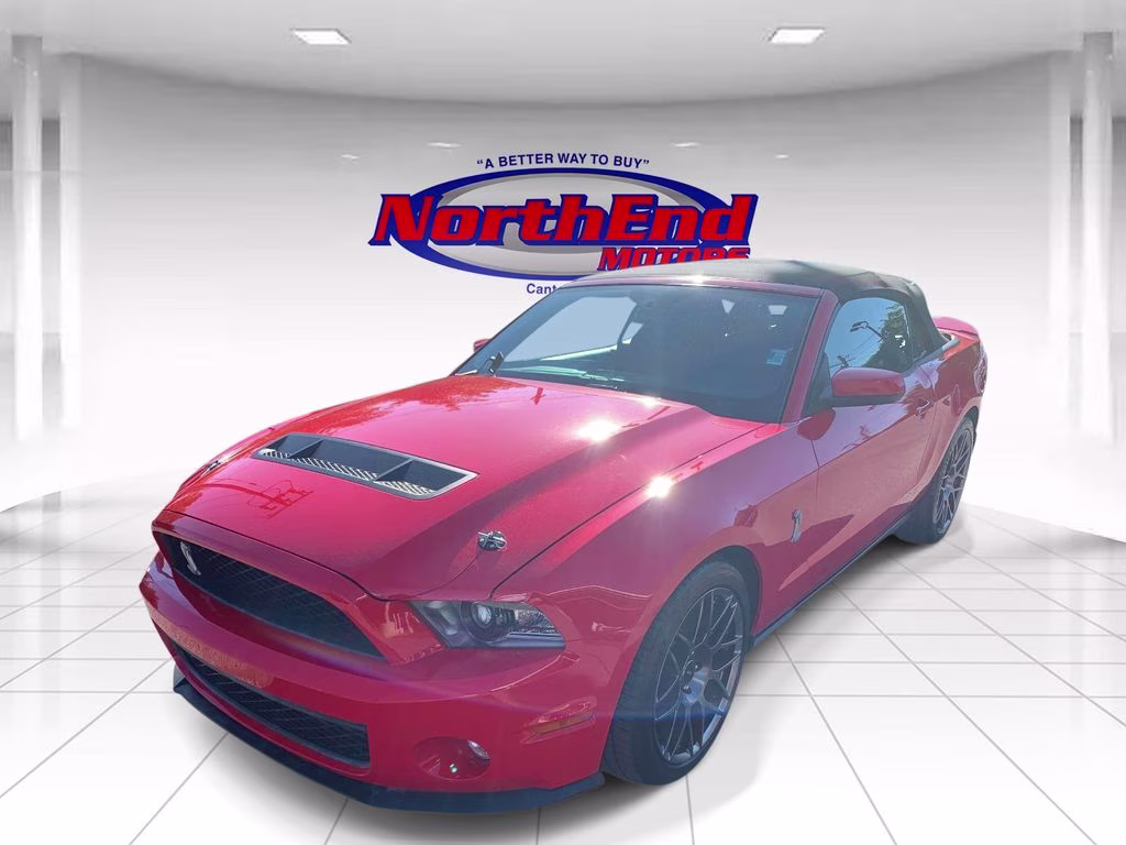 2012 Race Red Ford Mustang Shelby GT500 RWD Convertible