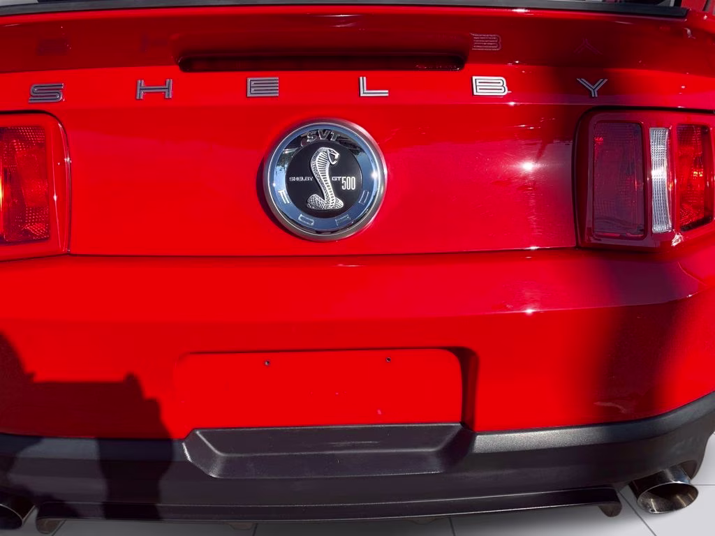 2012 Race Red Ford Mustang Shelby GT500 RWD Convertible