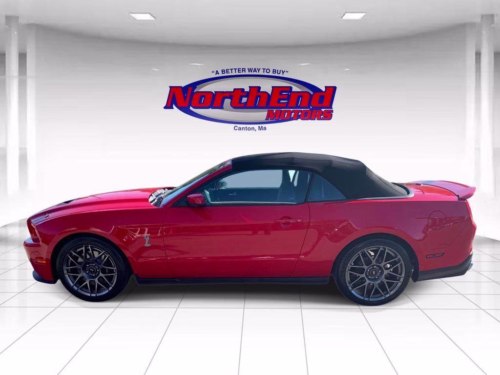 2012 Race Red Ford Mustang Shelby GT500 RWD Convertible