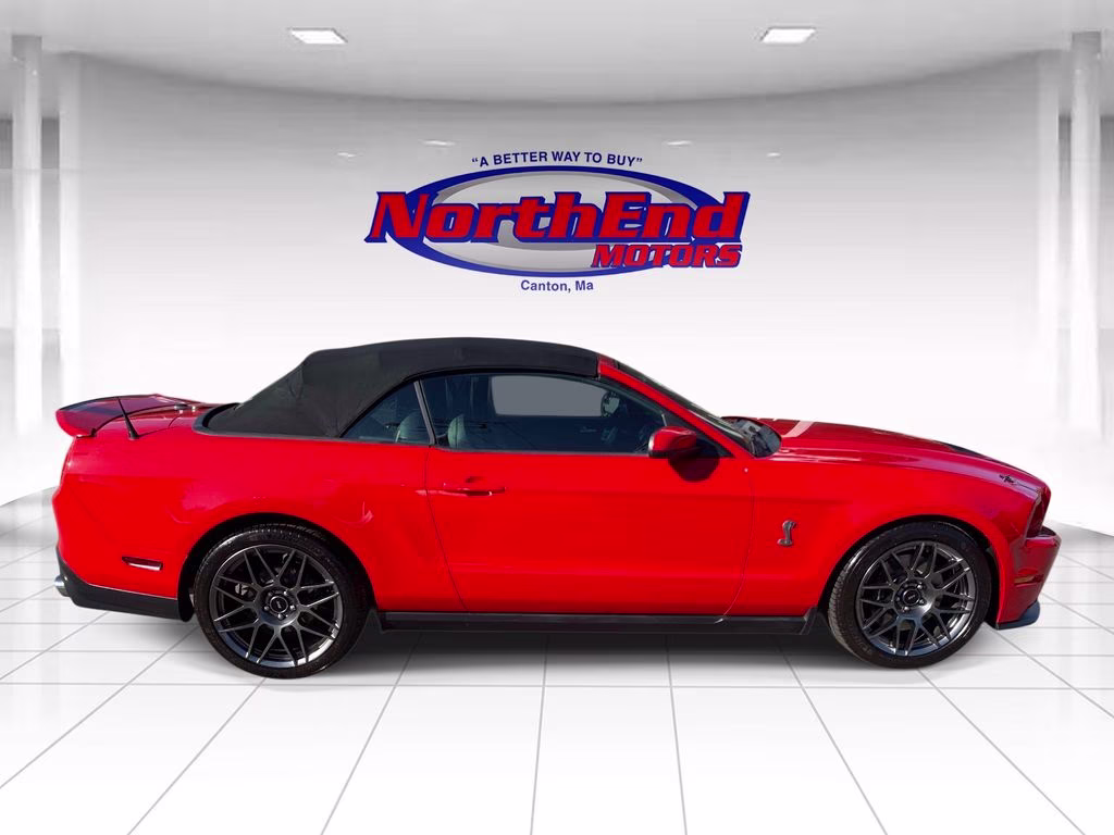 2012 Race Red Ford Mustang Shelby GT500 RWD Convertible