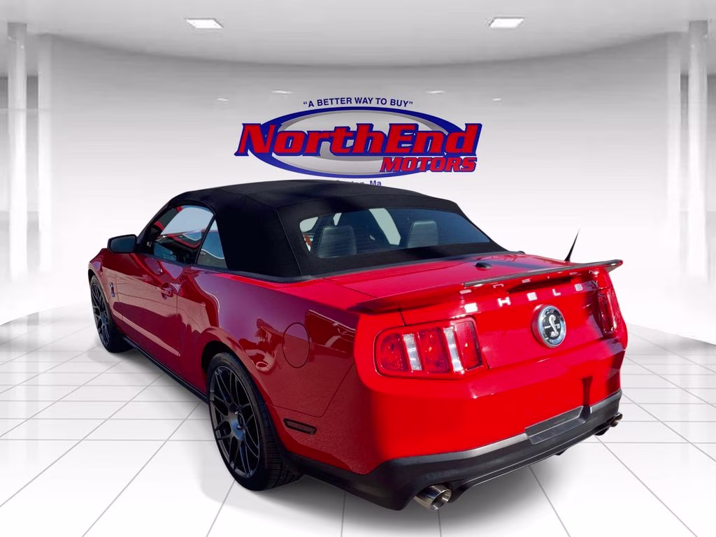 2012 Race Red Ford Mustang Shelby GT500 RWD Convertible