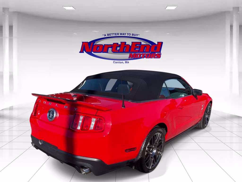 2012 Race Red Ford Mustang Shelby GT500 RWD Convertible