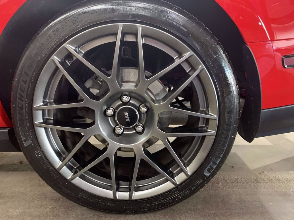 2012 Race Red Ford Mustang Shelby GT500 RWD Convertible
