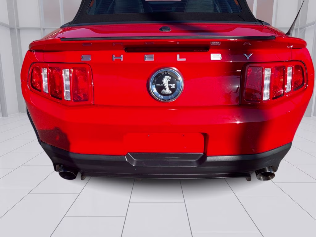 2012 Race Red Ford Mustang Shelby GT500 RWD Convertible