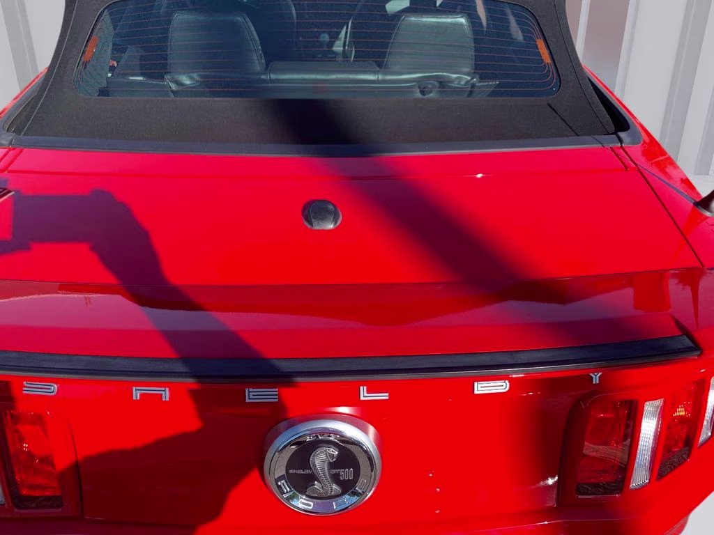 2012 Race Red Ford Mustang Shelby GT500 RWD Convertible