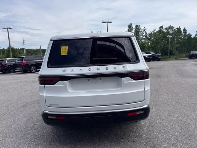 2023 Bright White Clearcoat Jeep Wagoneer 4X4 SUV