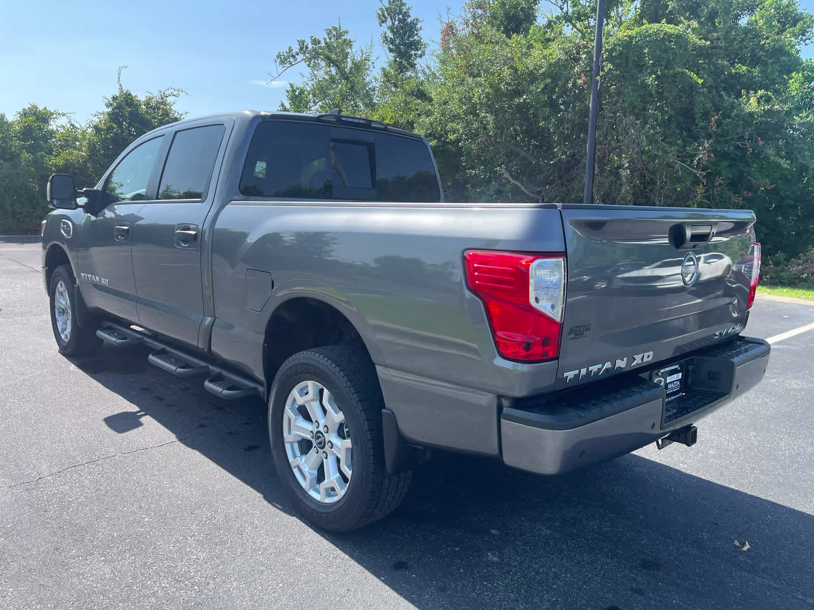 2024 Gun Metallic Nissan Titan XD SV 4X4 Truck