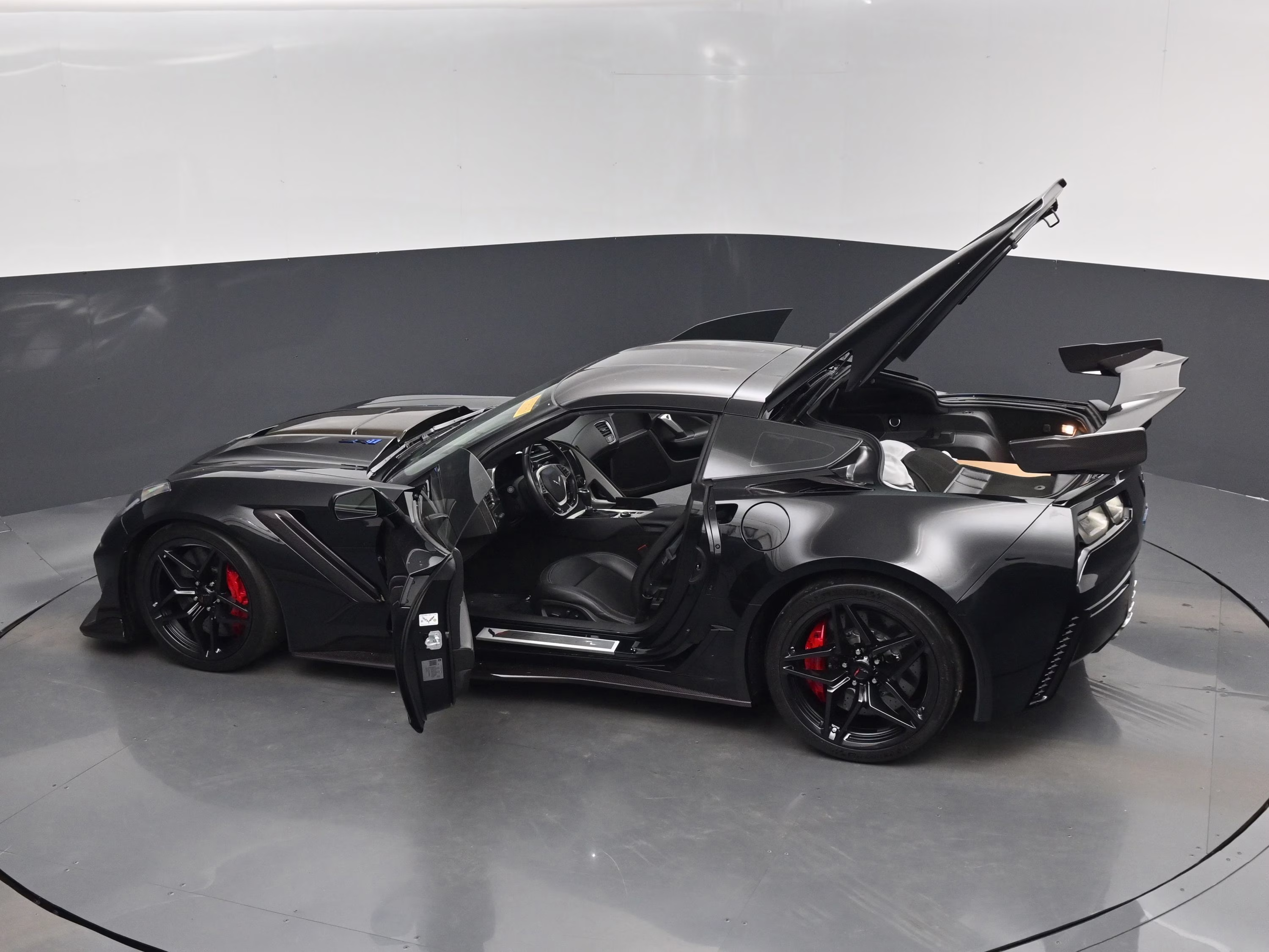 2019 Black Chevrolet Corvette ZR1 RWD Coupe