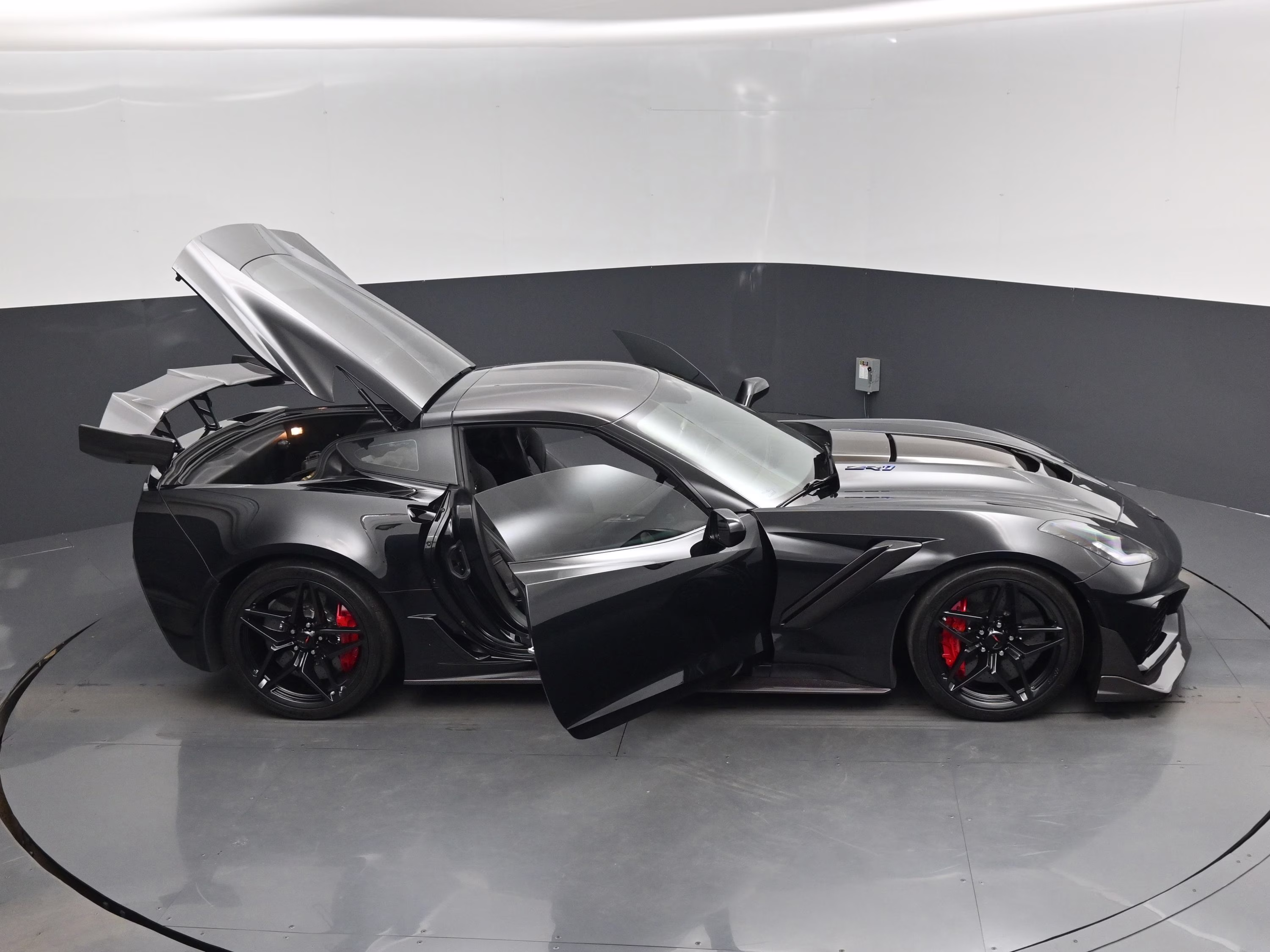 2019 Black Chevrolet Corvette ZR1 RWD Coupe