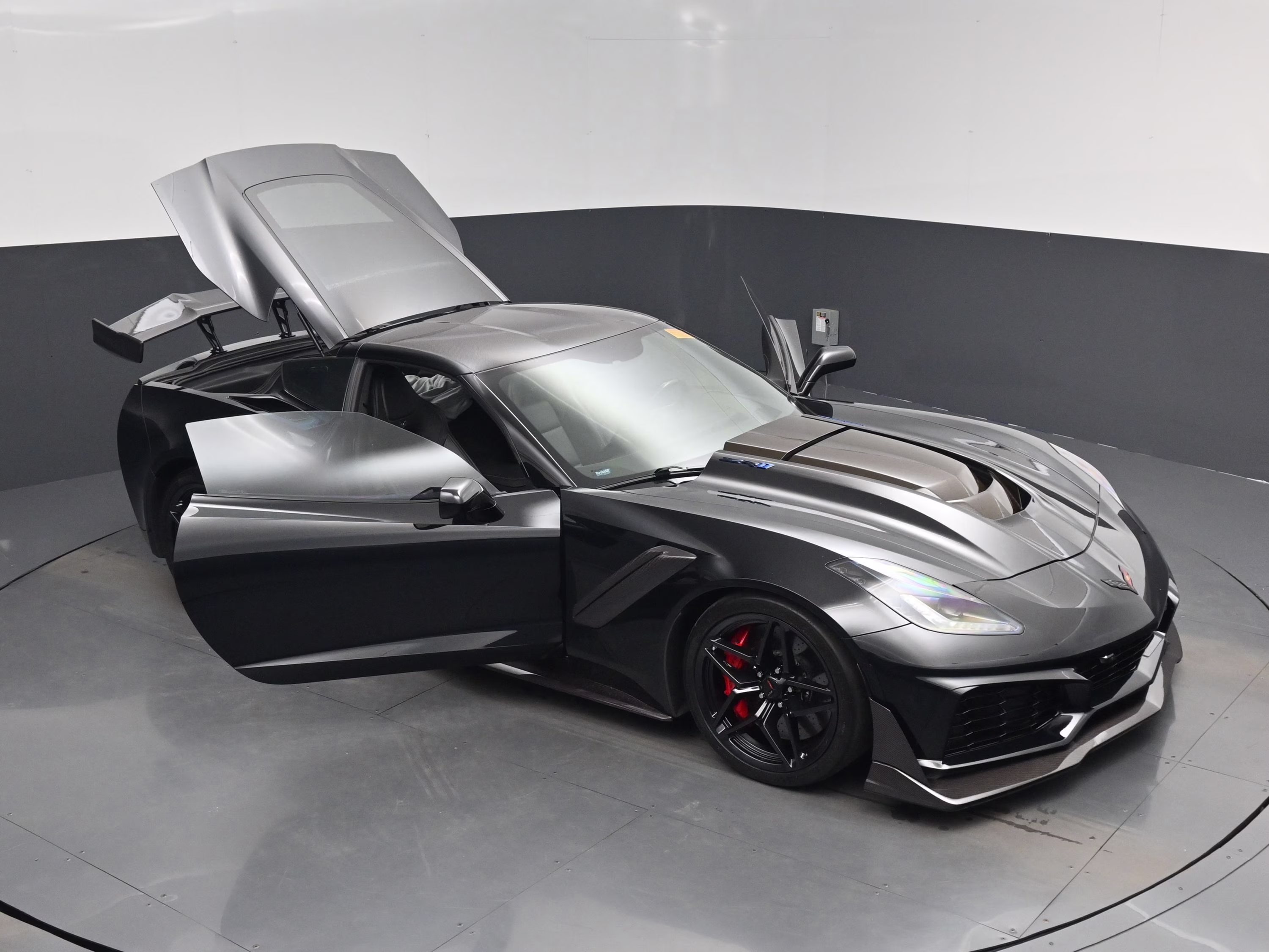 2019 Black Chevrolet Corvette ZR1 RWD Coupe