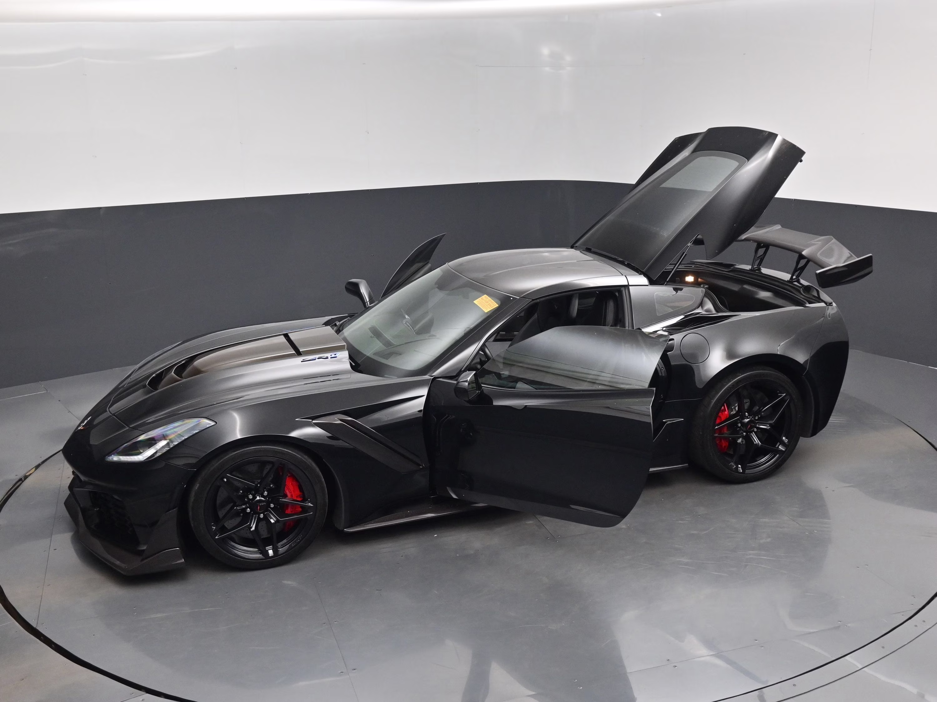 2019 Black Chevrolet Corvette ZR1 RWD Coupe
