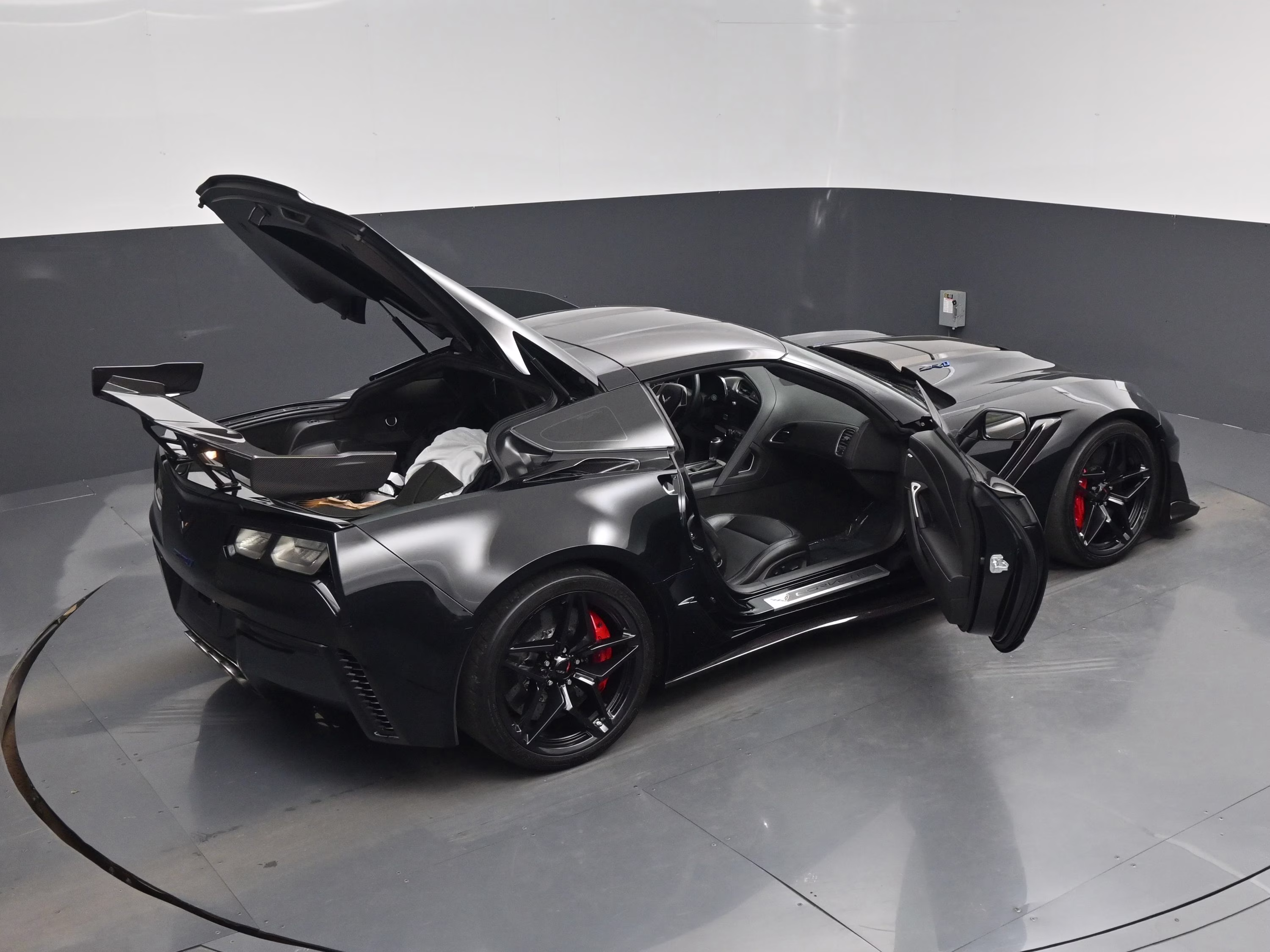 2019 Black Chevrolet Corvette ZR1 RWD Coupe