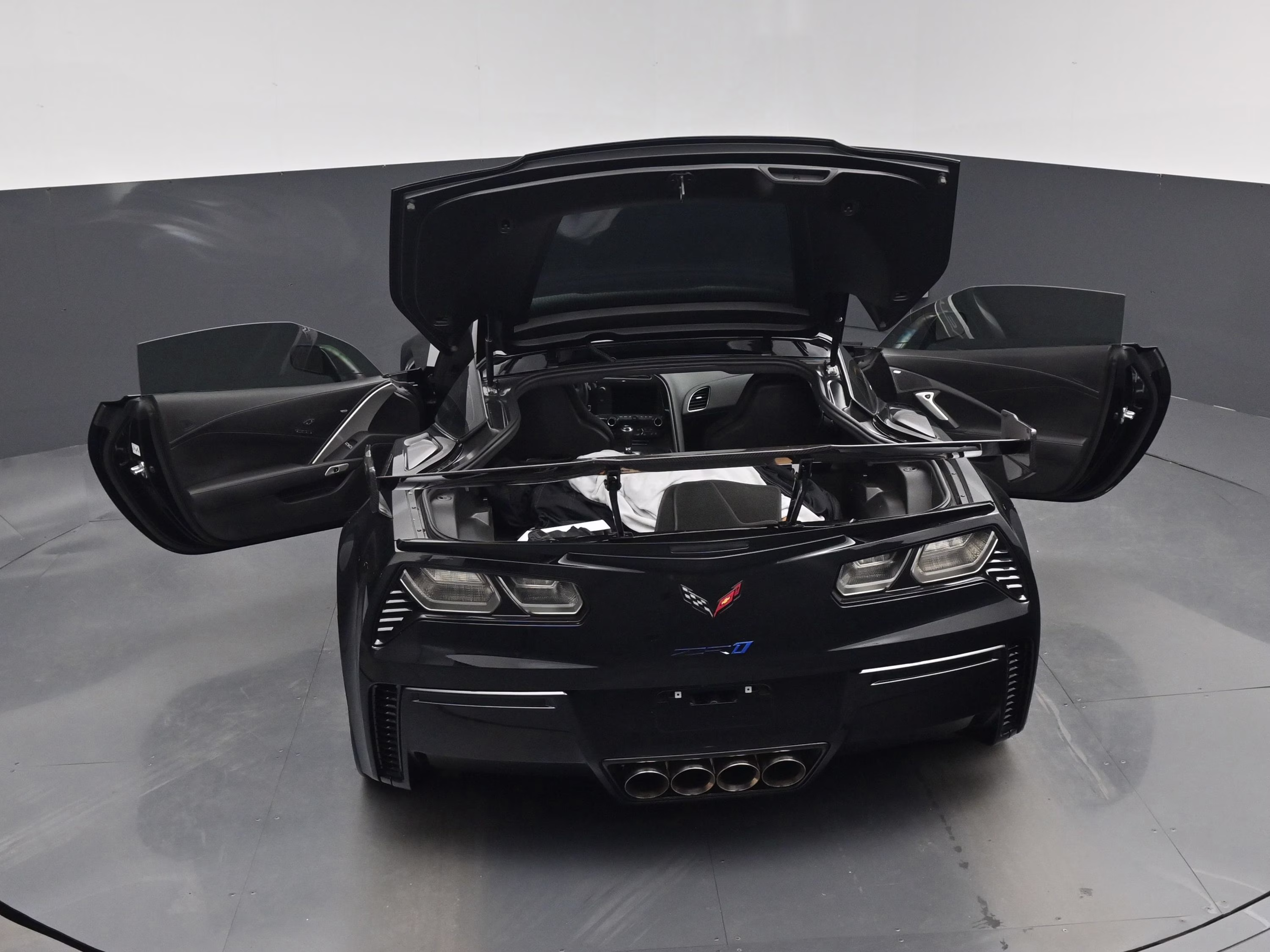 2019 Black Chevrolet Corvette ZR1 RWD Coupe