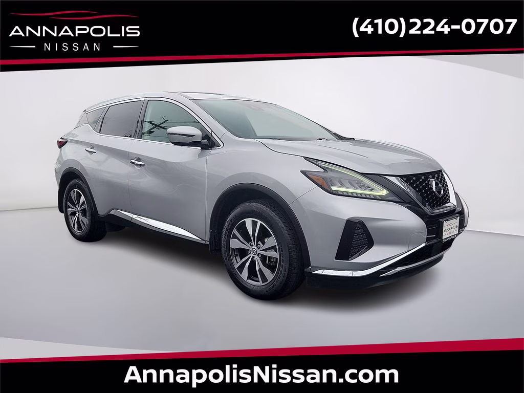 2020 Brilliant Silver Metallic Nissan Murano S AWD SUV