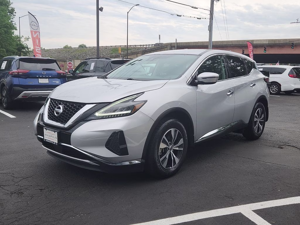 2020 Brilliant Silver Metallic Nissan Murano S AWD SUV