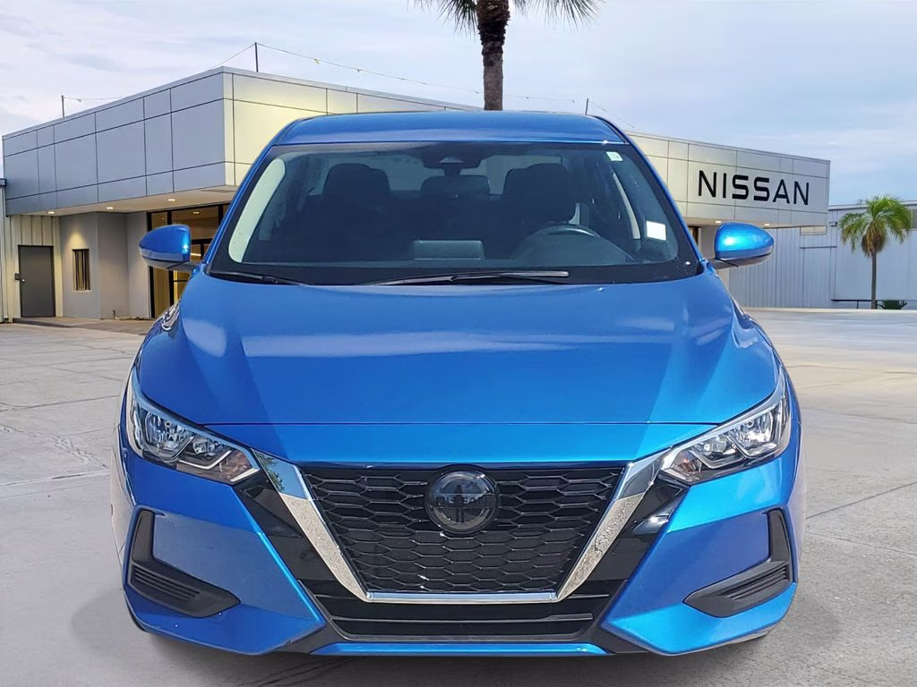 2023 Electric Blue Metallic Nissan Sentra SV FWD Sedan