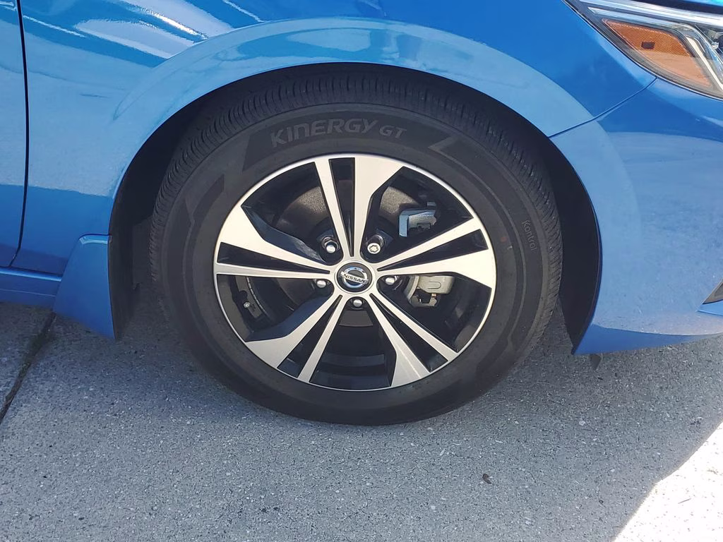 2023 Electric Blue Metallic Nissan Sentra SV FWD Sedan