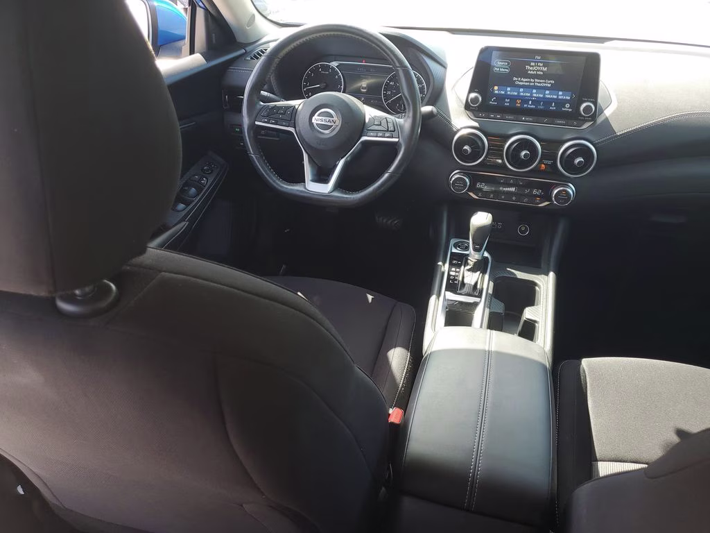 2023 Electric Blue Metallic Nissan Sentra SV FWD Sedan