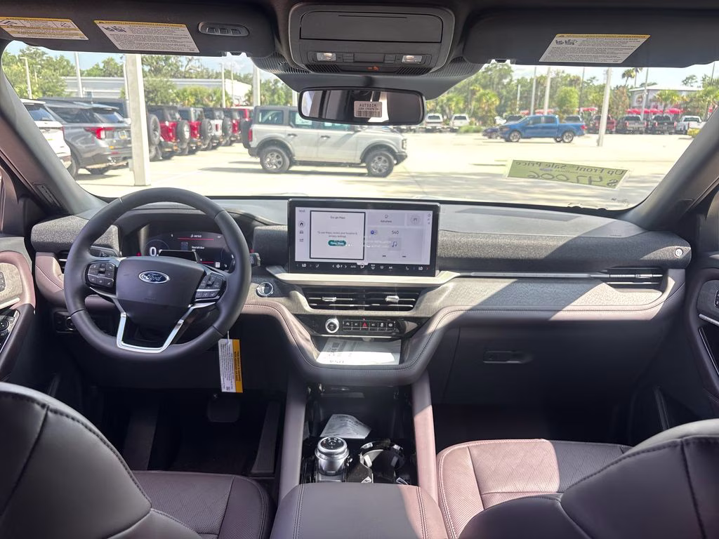 2026 Space White Metallic Ford Explorer Platinum RWD SUV