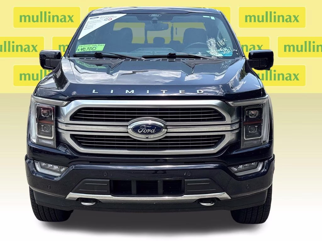 2021 Blue Metallic Ford F-150 Limited 4X4 Truck