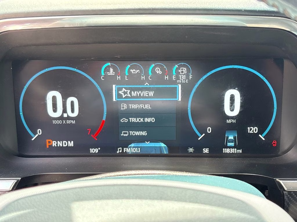 2021 Blue Metallic Ford F-150 Limited 4X4 Truck