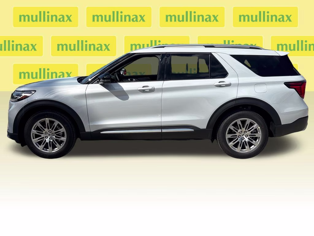 2026 Space White Metallic Ford Explorer Platinum RWD SUV