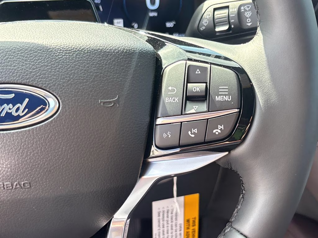 2026 Space White Metallic Ford Explorer Platinum RWD SUV