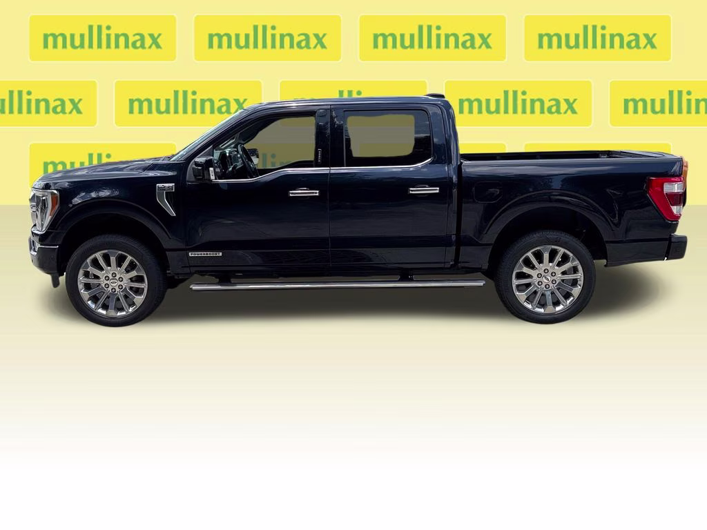 2021 Blue Metallic Ford F-150 Limited 4X4 Truck