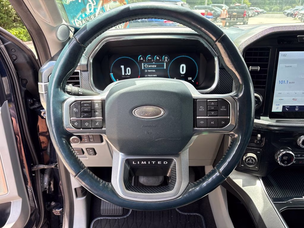 2021 Blue Metallic Ford F-150 Limited 4X4 Truck