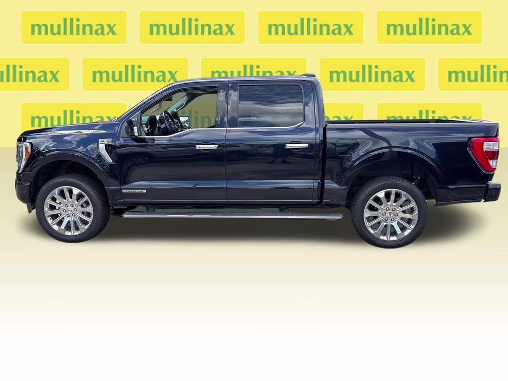 2021 Blue Metallic Ford F-150 Limited 4X4 Truck