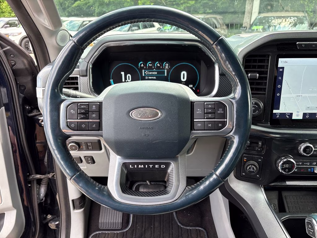 2021 Blue Metallic Ford F-150 Limited 4X4 Truck