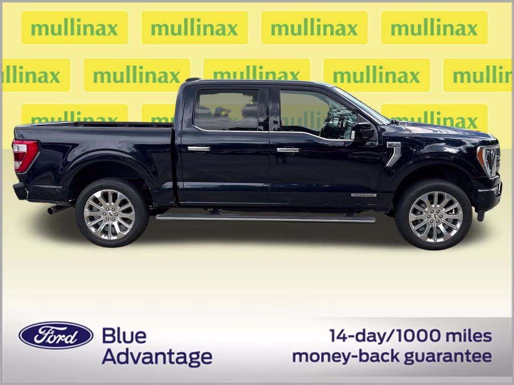 2021 Blue Metallic Ford F-150 Limited 4X4 Truck
