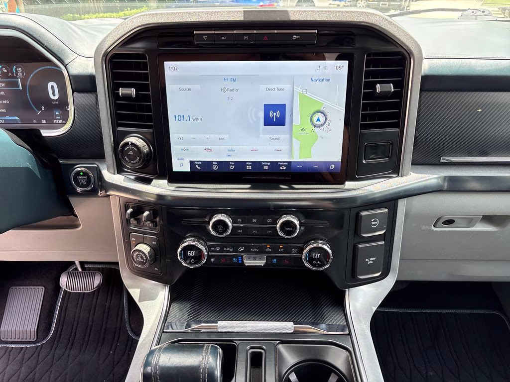 2021 Blue Metallic Ford F-150 Limited 4X4 Truck
