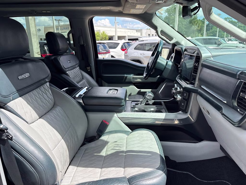 2021 Blue Metallic Ford F-150 Limited 4X4 Truck