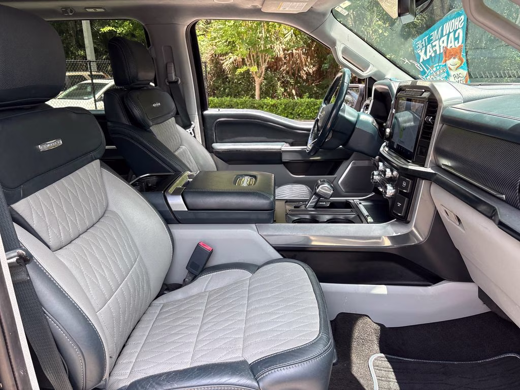 2021 Blue Metallic Ford F-150 Limited 4X4 Truck